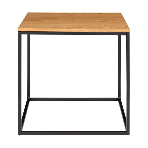 Tavolino con piano in rovere decorato, 45 x 45 cm Vita - House Nordic-image-3