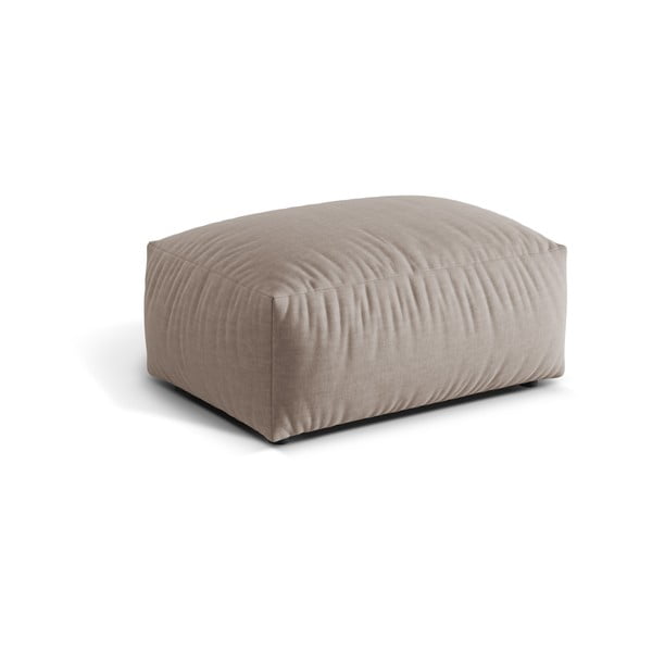 Poggiapiedi modulare beige Martina - Micadoni Home-image-1