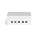 Organizer bianco in cartone per cavi Cordy Paper Laminate – Bigso