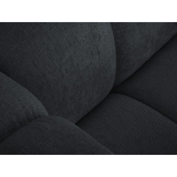 Divano nero 228 cm Lupine - Micadoni Home-image-1