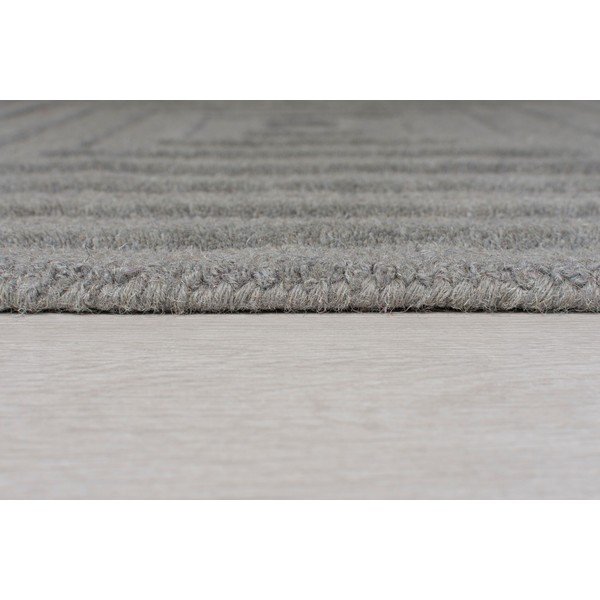 Tappeto in lana grigio 160x230 cm Estela - Flair Rugs-image-2