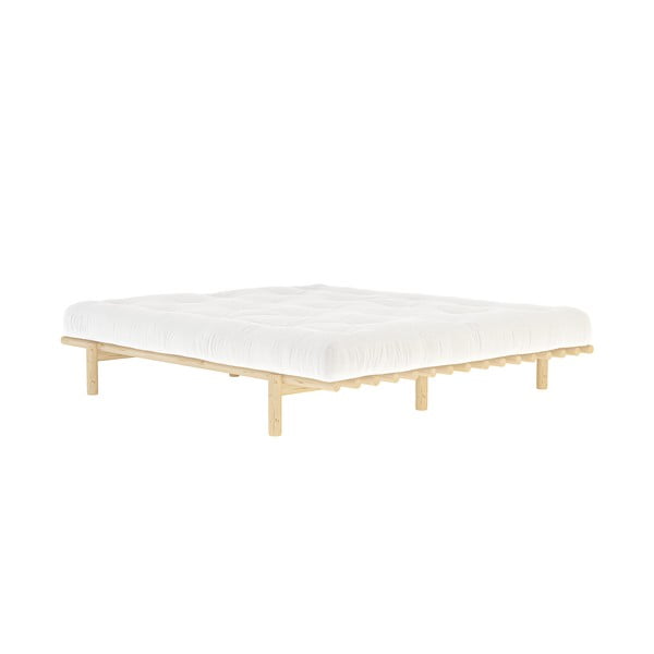 Letto matrimoniale in legno di pino con griglia 180x200 cm Pace - Karup Design