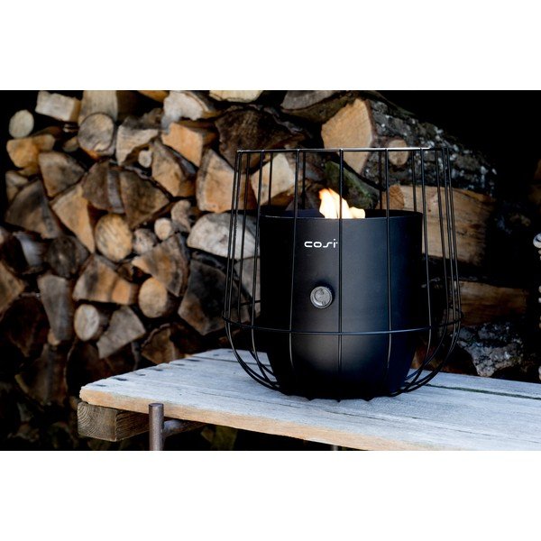Lampada a gas nera Cosi Basket, altezza 31 cm - COSI-image-3