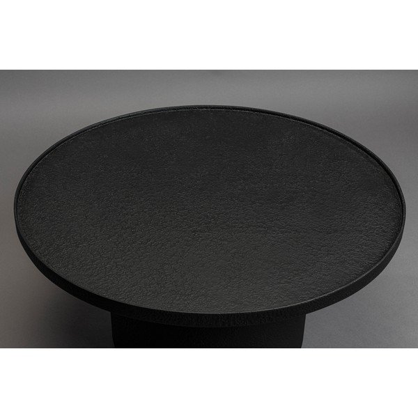 Tavolino da salotto rotondo nero ø 70 cm Winston – Dutchbone-image-3