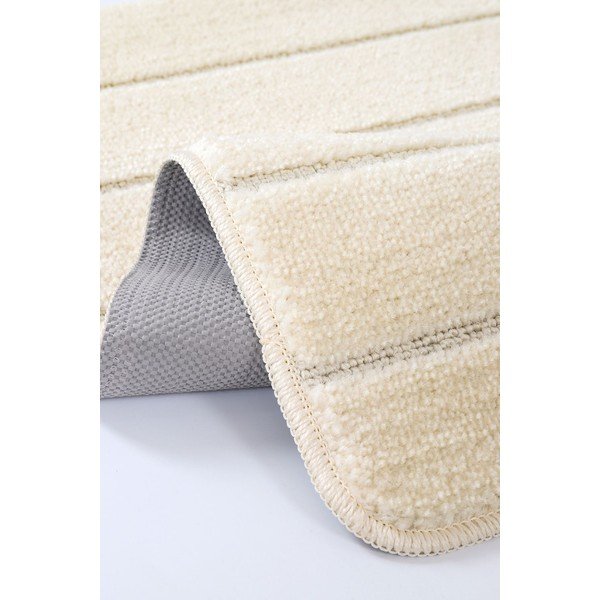 Set di tappetini per il bagno color crema 2 pz 50x80 cm Yeni Cizgli – Foutastic-image-3