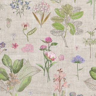 Tovaglioli in lino in set da 2 Botany - Linen Tales