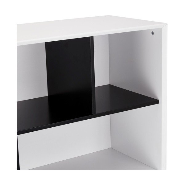 Libreria bianca 100x140 cm Lyon - Furnhouse-image-4