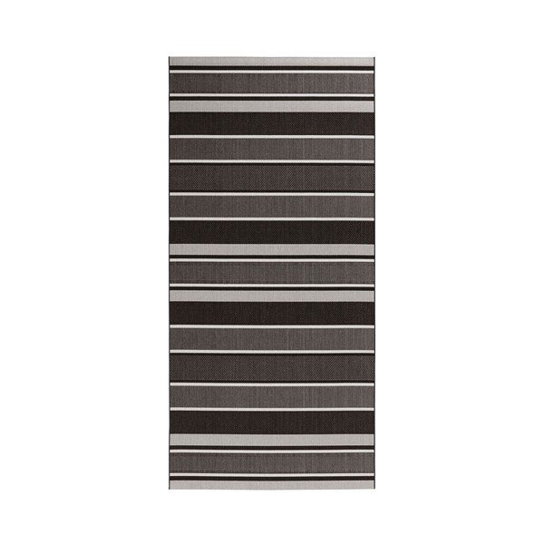 Tappeto nero per esterni , 80 x 200 cm Strap - NORTHRUGS