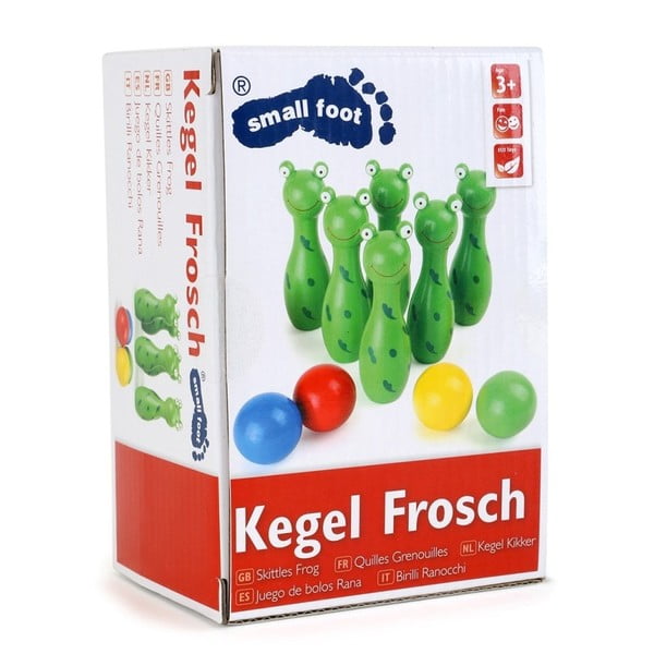 Birilli di legno Frog - Legler-image-1