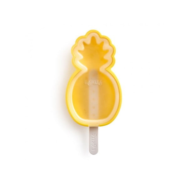 Stampo per gelato in silicone giallo a forma di ananas - Lékué
