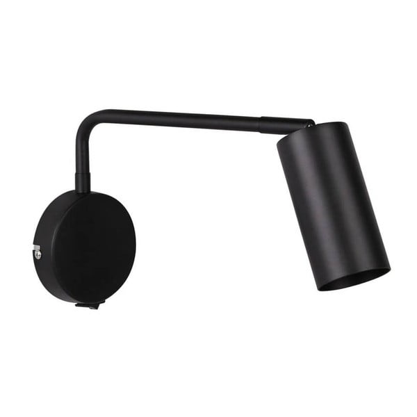 Lampada da parete in metallo nero Tina - Candellux Lighting