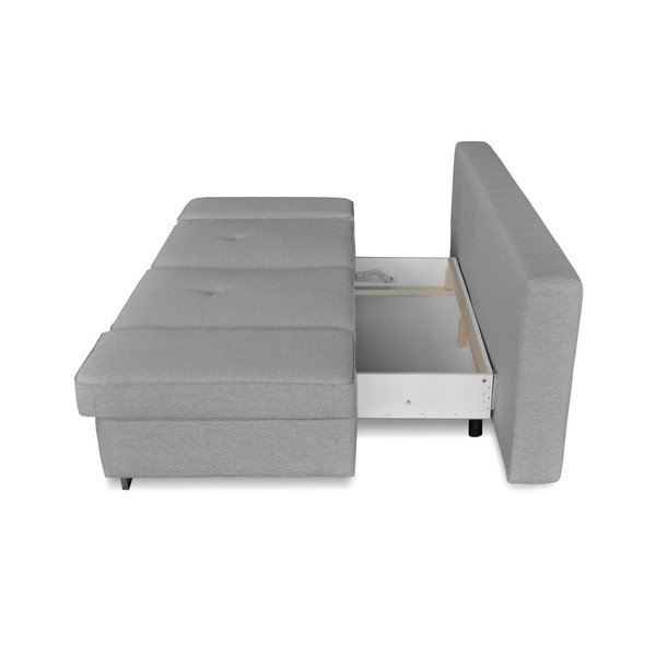 Světle šedá dvojmístná rozkládací pohovka Windsor & Co. Sofas Iota-image-1