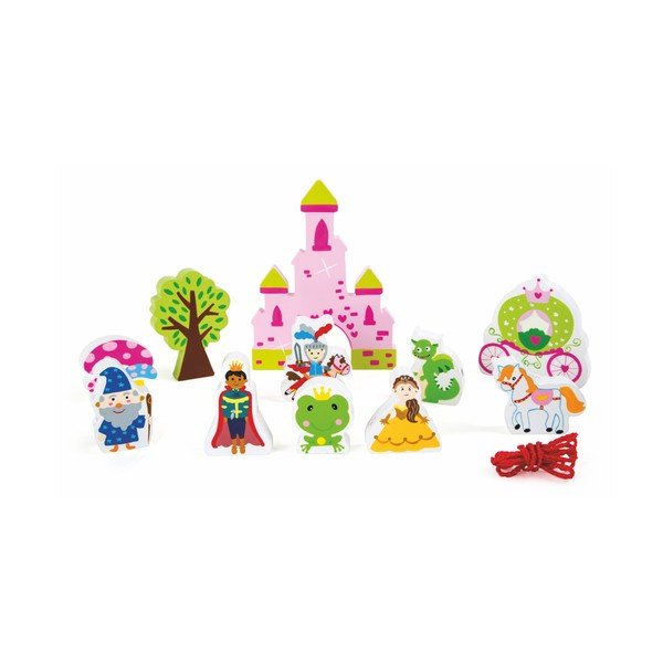 Set da gioco in legno con corda Fairytale - Legler-image-1