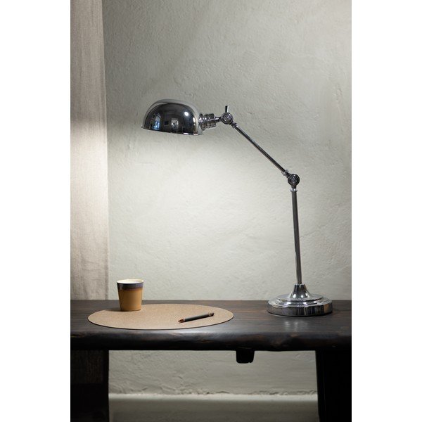 Lampada da tavolo in argento (altezza 67 cm) Portland - Markslöjd-image-2