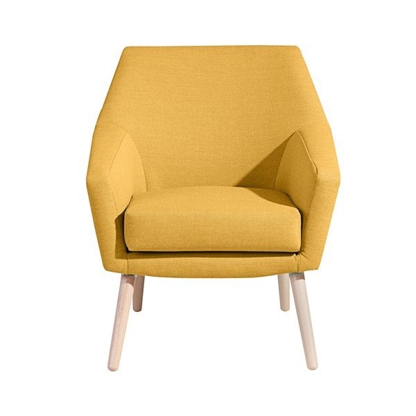 Poltrona gialla Linea Alegro - Max Winzer-image-1