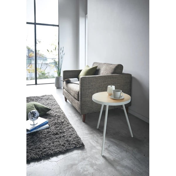 Tavolino da caffè rotondo 48x49 cm Tower - YAMAZAKI-image-3