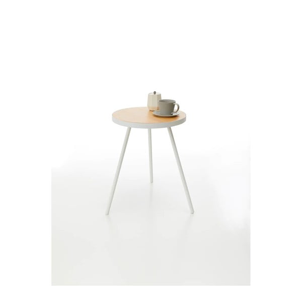 Tavolino da caffè rotondo 48x49 cm Tower - YAMAZAKI-image-4