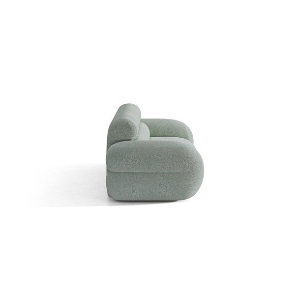 Divano blu con rivestimento in ciniglia 220 cm Neo – Micadoni -image-2