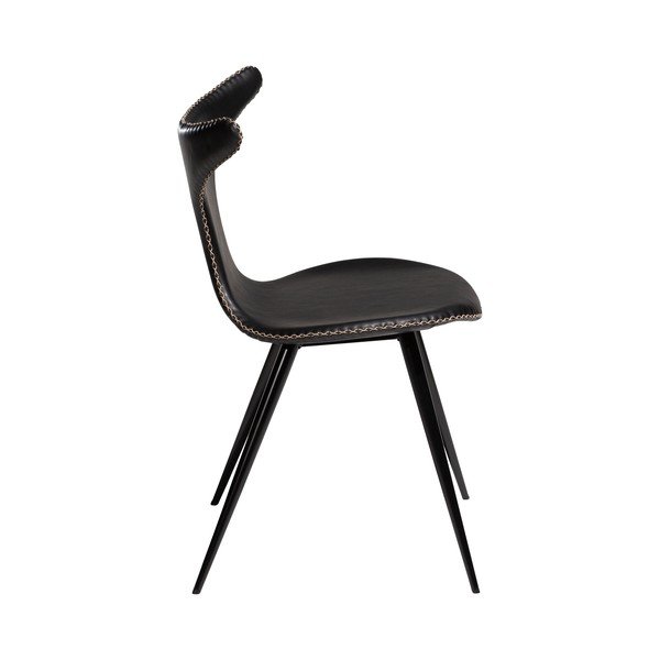 Sedia in similpelle nera DAN-FORM Danimarca Dolphin - DAN-FORM Denmark-image-1