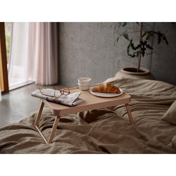 Tavolino in frassino massiccio 32x49,5 cm Inu – Zone-image-1