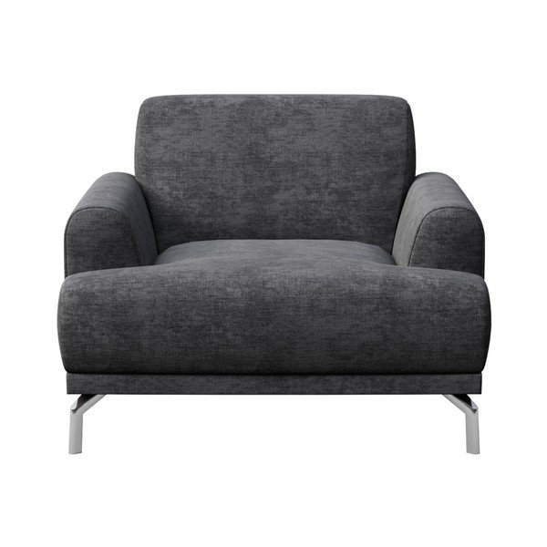 Poltrona grigio scuro Puzo - MESONICA