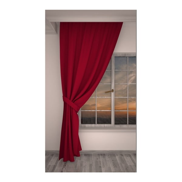 Tenda rosso scuro Rosario, 140 x 270 cm - Gravel