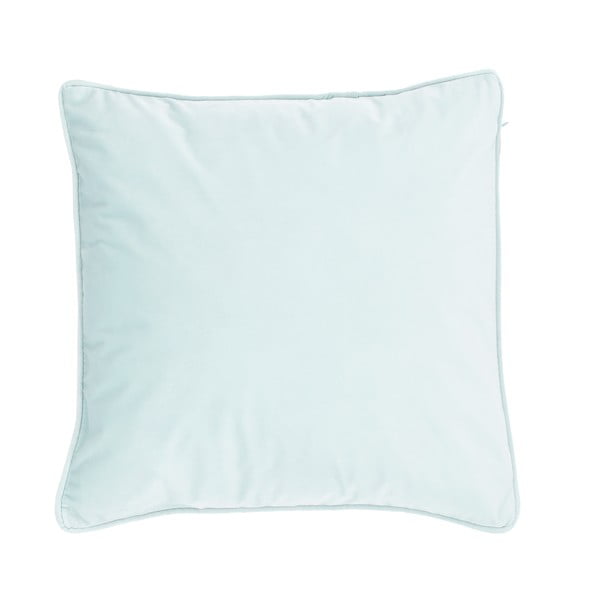 Cuscino vellutato, azzurro, 45 x 45 cm - Tiseco Home Studio