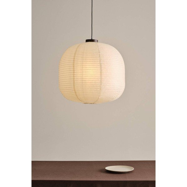 Lampadario beige in carta ø 65 cm Selma – Jotex-image-1