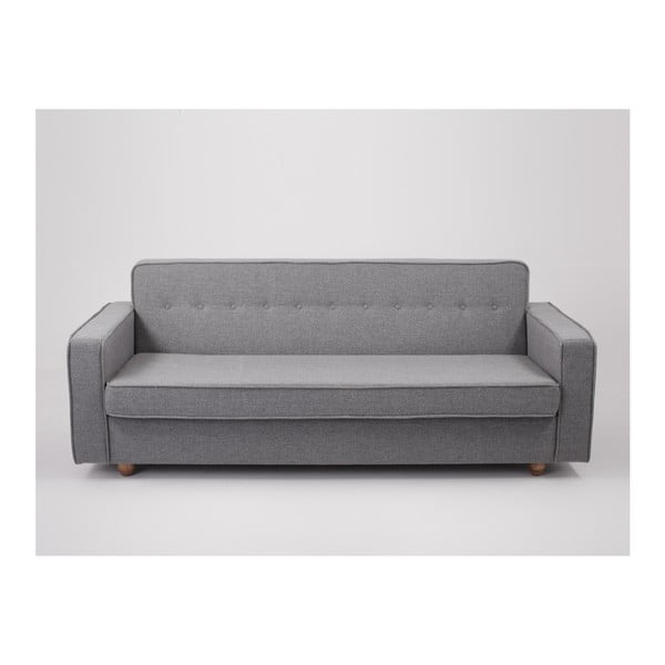 Divano letto a tre posti Custom Form Zugo in grigio - CustomForm-image-1