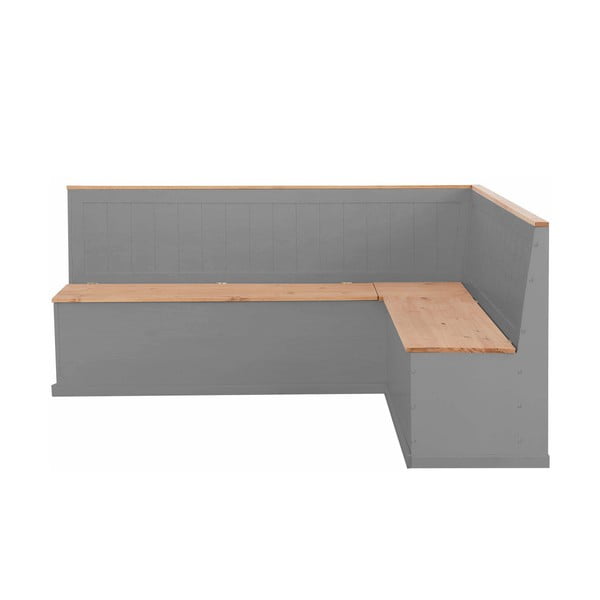 Panca grigia Sara - Støraa