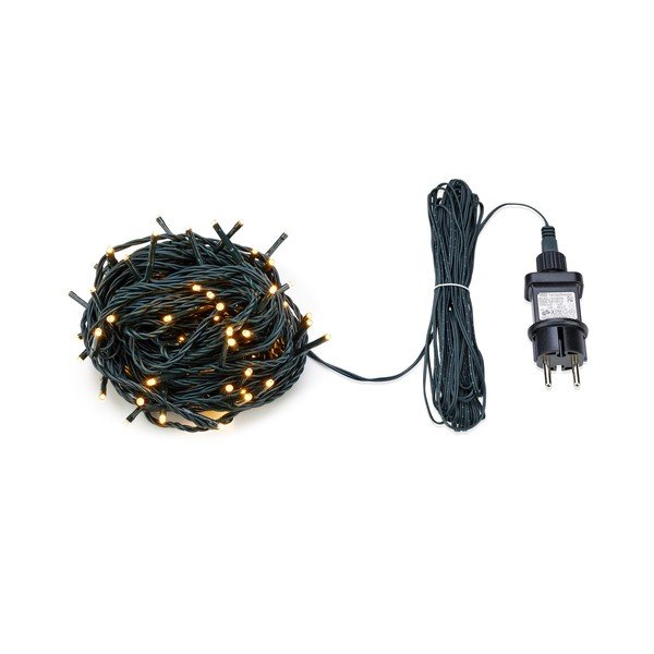 Catena luminosa con alimentazione a corrente numero lampadine 80 pz lunghezza totale 12 m Aurora – Markslöjd