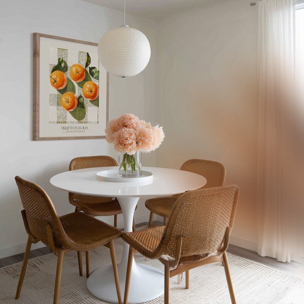 Dipinto stampato con cornice inclusa 40x50 cm Mandarines  – Styler-image-1