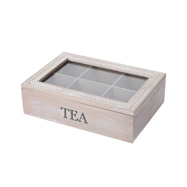 Dřevěný box na čaj Orion Tea