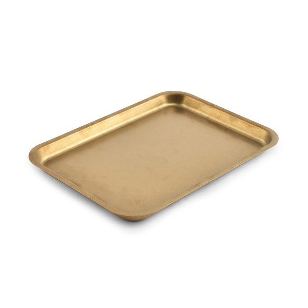 Vassoio vassoio di servizio in acciaio inox 16x22 cm Serve – BonBistro
