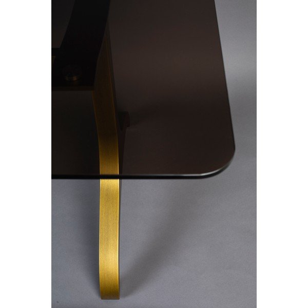 Tavolo da pranzo con piano in vetro , 180 x 90 cm Sansa - Dutchbone-image-2