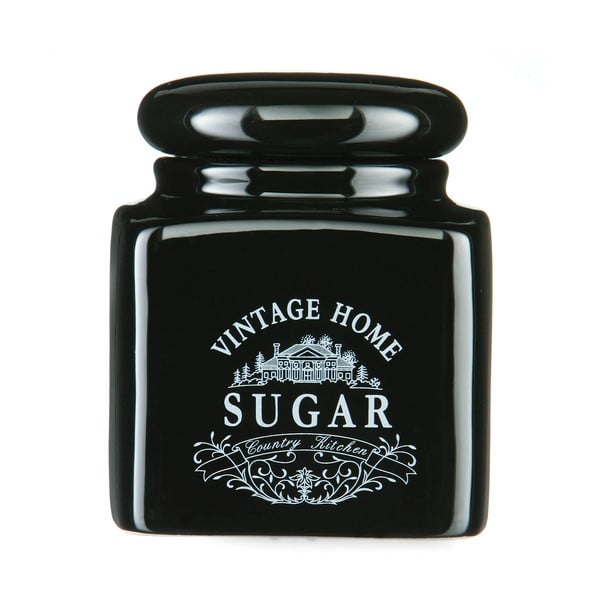 Barattolo di zucchero nero Vintage Home - Premier Housewares