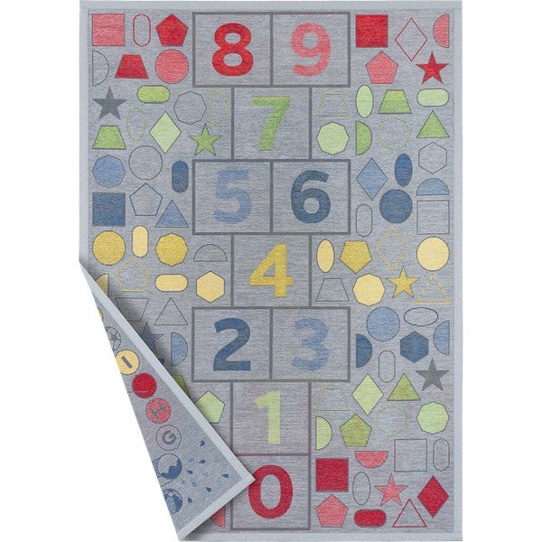 Tappeto grigio reversibile per bambini, 160 x 230 cm Tähemaa - Narma-image-1