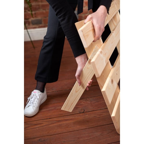 Divano letto marrone 140 cm Roots - Karup Design-image-1