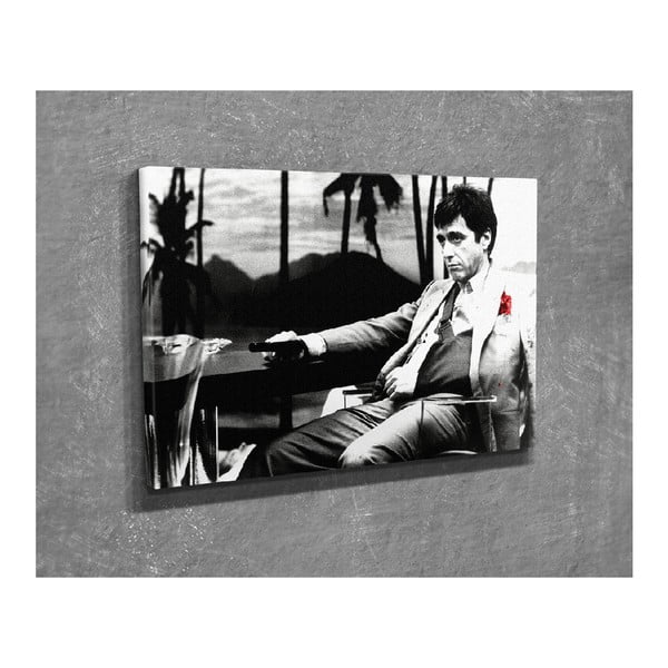 Pittura murale su tela Vintage, 40 x 30 cm - Vega-image-2