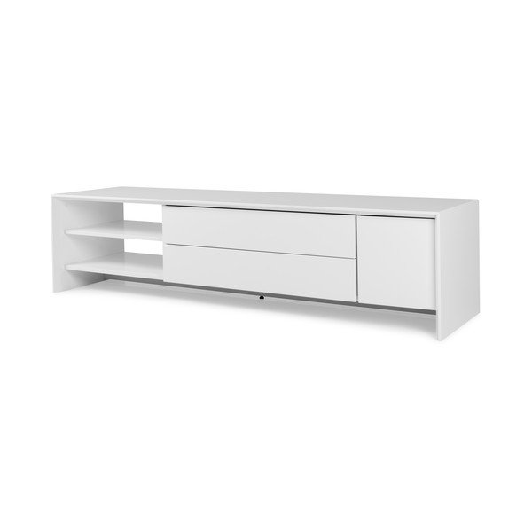 Tavolo TV bianco Profilo - Tenzo-image-2