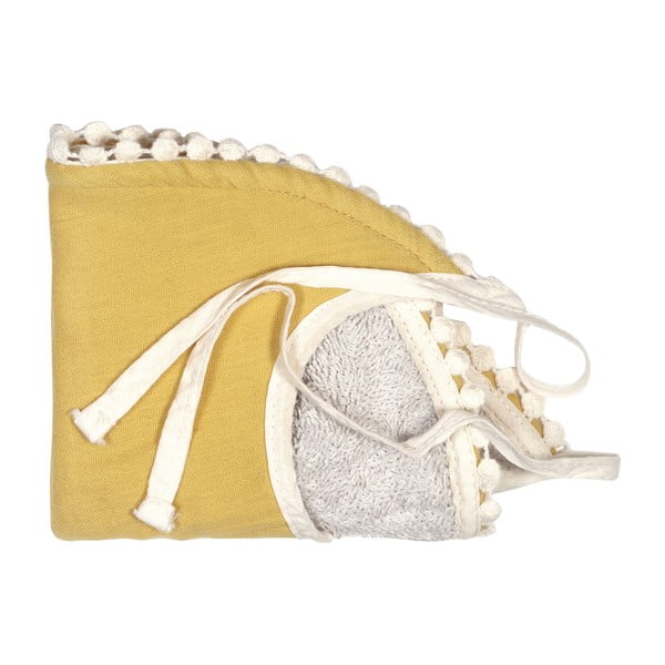 Bavaglino in mussola giallo London - Kindsgut-image-4