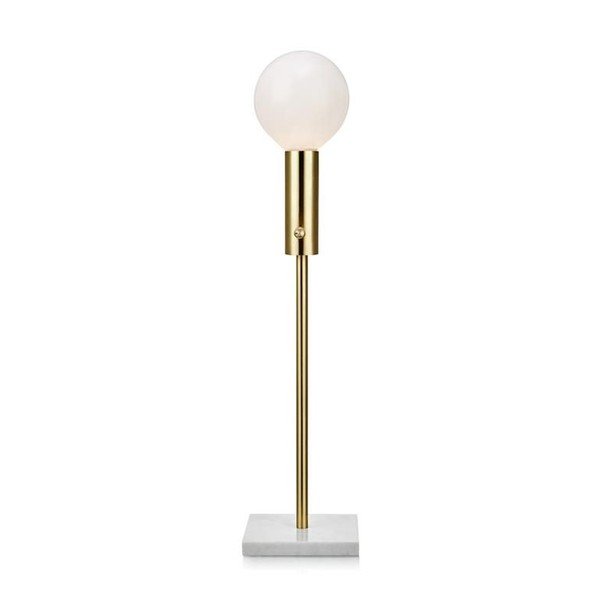 Bílí stolní lampa Markslöjd Marble
