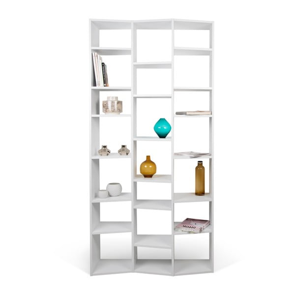 Libreria bianca 108x224 cm Valsa - TemaHome-image-1