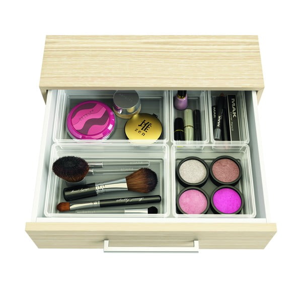 Organizer da bagno in plastica in set da 2 Sistemo - Curver-image-3