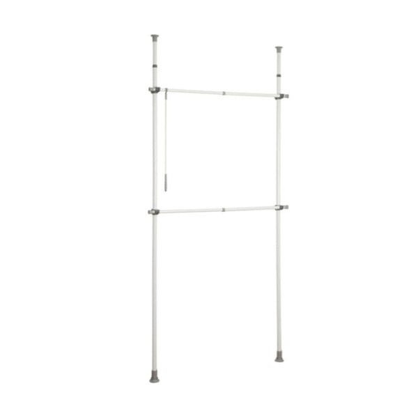 Appendiabiti telescopico in metallo bianco Herkules - Wenko