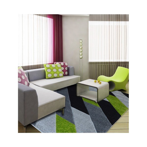 Koberec Webtappeti Intarsio Verde, 120 x 170 cm