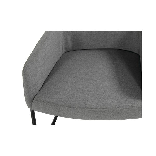 Poltrona da giardino imbottita grigia con poggiapiedi Chris - Hartman-image-3