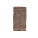 Asciugamano in cotone marrone 50x100 cm - Zone