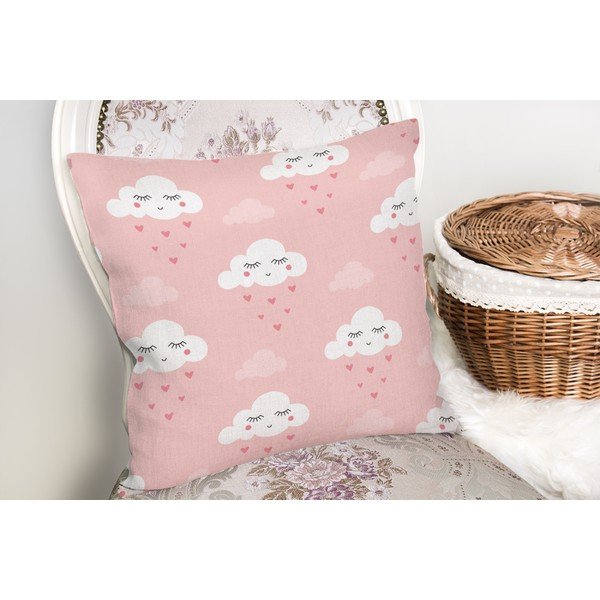 Federa in misto cotone Modern Cloud Modern, 45 x 45 cm - Minimalist Cushion Covers-image-1