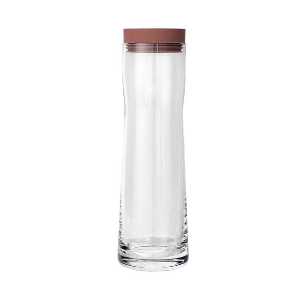 Caraffa per acqua con coperchio rosso Splash, 1 l - Blomus